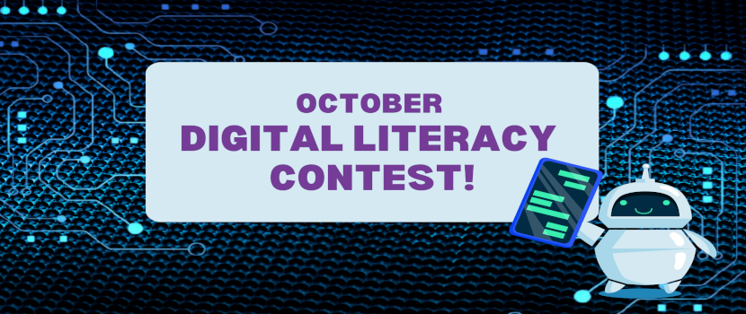 October Digital Literacy Contest