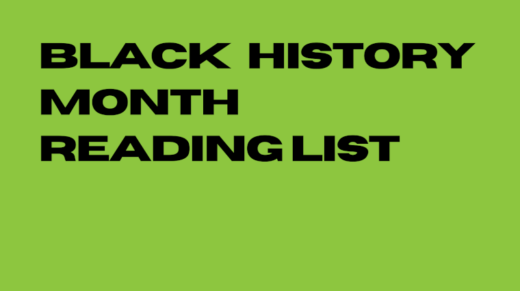 Black History Month Reading List 